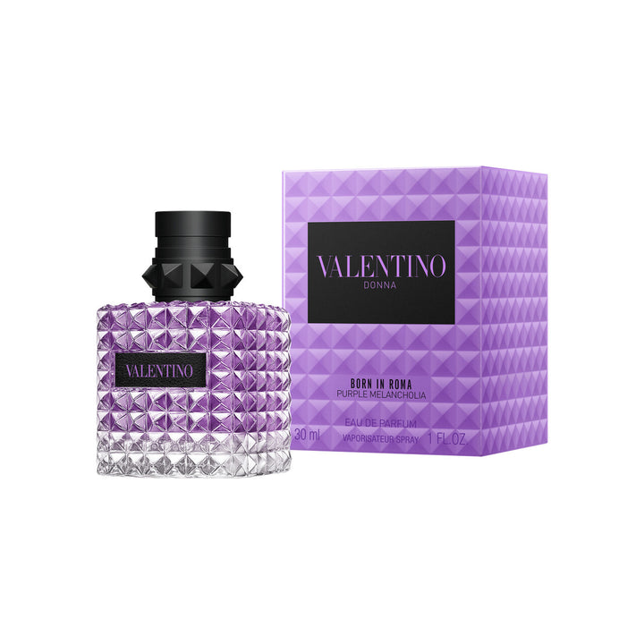 Valentino donna born in roma purple melancholia 1 oz eau de parfum spray for women
