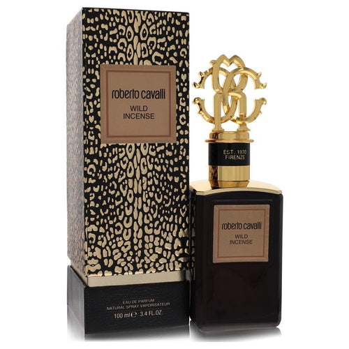 Roberto Cavalli Wild Incense by Roberto Cavalli Eau De Parfum Spray (Unisex) 3.4 oz (Women)